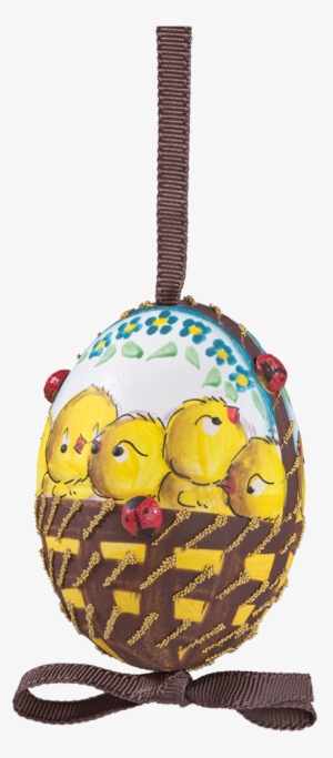 Easter Egg Basket Full Of Chicks - Easter #3186119