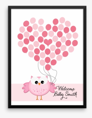 Personalized Baby Shower Guest Book Alternative - Guestbook #3186711