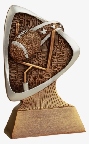 Trd105 Triad Football Resin - Trophy #3186760