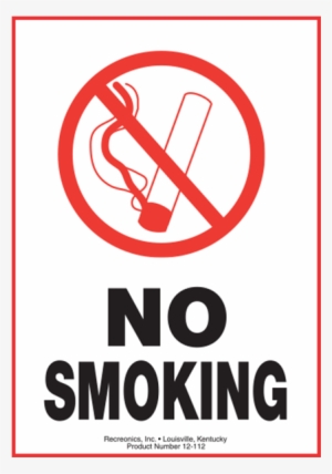 Polyethylene Plastic No Smoking Symbol Sign - Osh Signs And Symbols In The Workplace #3187512