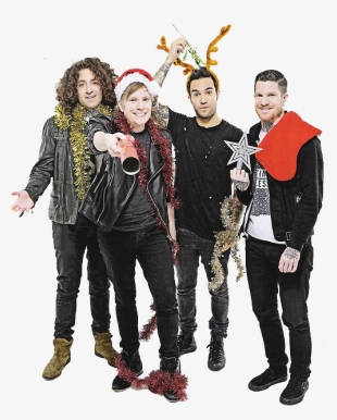 Fall Out Boy Transparent - Fall Out Boy Christmas Photoshoot #3187556
