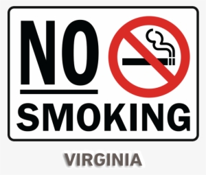 Virginia No Smoking Sign - No Smoking Executive Order #3187628