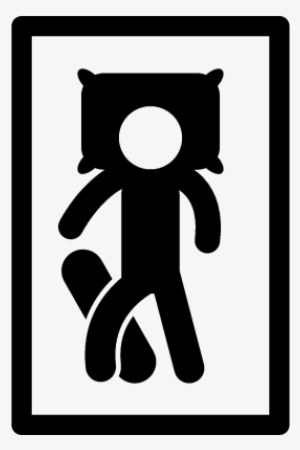 Man Lying On A Bed From Top View Vector - Cigna 360 Wellbeing Survey #3187933