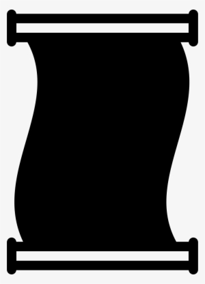 Ancient Paper Scroll Outline - History #3187989