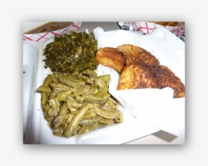 Com/6 Piece Fried Shrimp Catfish Fries Combo/ - Brooklyn #3188926