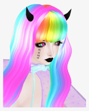 Imvu Transparent - Rainbow Imvu #3189264