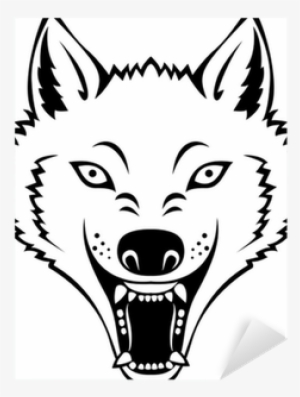 Angry Wolf Tattoo #3189429