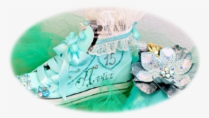 Celebro Mis Quince Años Llena De Ilusiones - Quinceanera Tennis Shoes #3189823