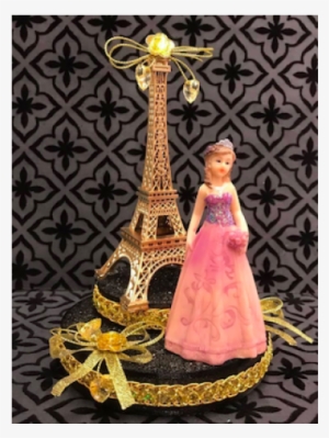 Paris Eiffel Tower Paris Theme Cake Top Sweet 16 Mis - Paris #3189825