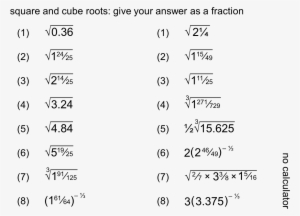 Square Roots And Cube Roots - Mania #3189922
