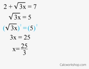 How To Solve A Square Root Equation - Nikkei 225 #3190127