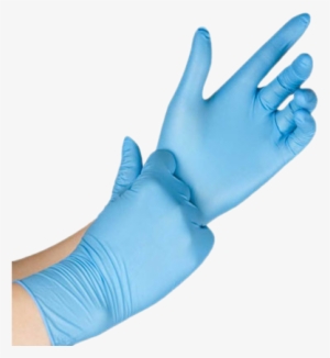 Nitrile Gloves Non-sterile, Finger Textured, Powder - Sunnycare #8201 1000/1cases Blue Color Nitrile Medical #3190156