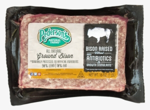 All Natural Ground Bison - Pederson Natural Farms Inc. #3190221