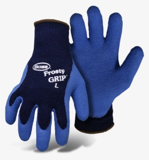 Boss® Frosty Grip® Blue Insulated Knit Latex Palm #3190516