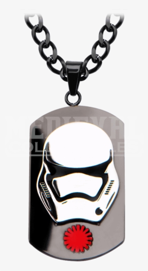 Mens First Order Stormtrooper Dog Tag - Men's Stainless Steel Star Wars Episode 7 Stormtrooper #3190962