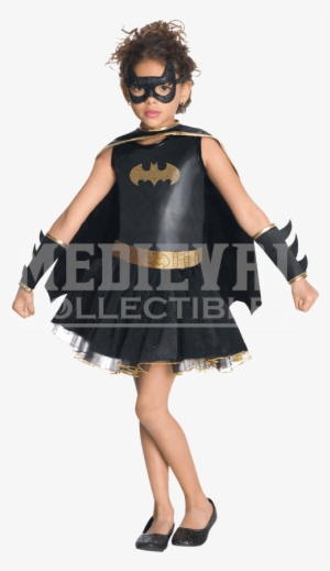 Girls Batgirl Tutu Costume - Disfraces De La Chica Batman #3191231