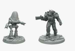 Brotherhood Of Steel And Protectron Miniatures Launch - Fallout #3191427