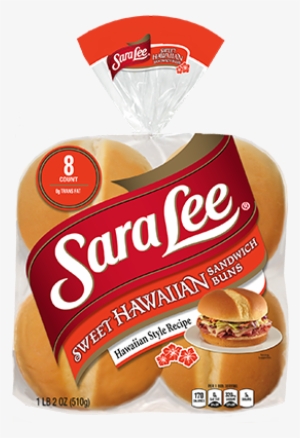 Sweet Hawaiian Sandwich Buns - Sara Lee Honey Buns, Glazed - 4 Buns, 10 Oz #3191519