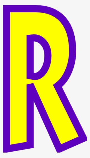 Letter R Clip Art - Word Art Letter R #3192447