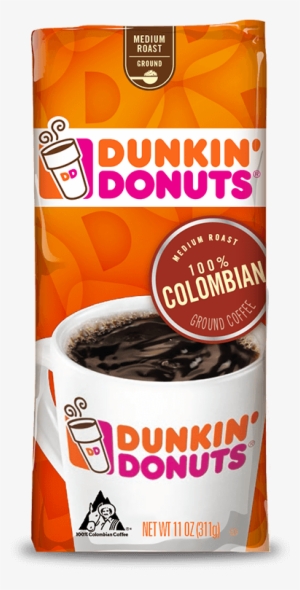 100% Colombian Coffee - Dunkin Donuts Colombian Ground Coffee #3192770