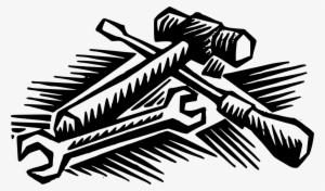 All Photo Png Clipart - Tools Clip Art Black And White #3193290