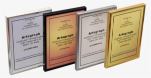 Sublayer - Certificate Frames Australia #3194155