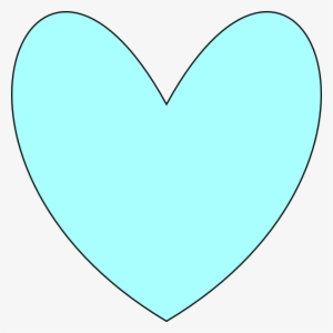 How To Set Use Light Blue Heart Svg Vector #3194369