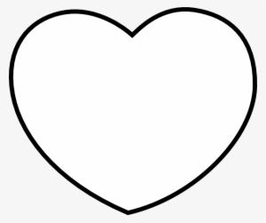 White Heart Vector Png #3195782