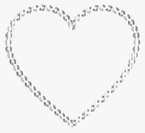 White Heart Clipart No Background - White Heart With Transparent Background #3195894