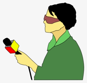 News Reporter Cartoon Png #3196048
