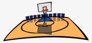 Basketball Basketball Court Basketball Fie - Basketball Court Clipart Png #3196221