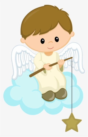 Rosary Clipart Christening Boy - Angelitos Para Bautizo Png #3196246