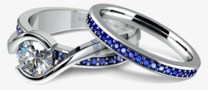 Whether Buying A Trinket For Your Wife, Daughter, Mother, - Wedding Ring Blue Png #3196394