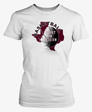 Texas A&m Basketball Court In Session Junior T-shirt - T-shirt #3196470