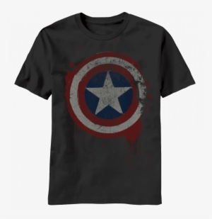 Captain America Freedom From Fear T-shirt - Star Wars - Veste E Boba #3197196