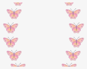 Butterfly Border Clipart - Clip Art #3197482