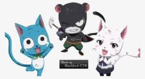 Render Lily Only Disregard Fairy Tail Happy And Carla - Fairytail Happy Carla And Panther Lily #3197658