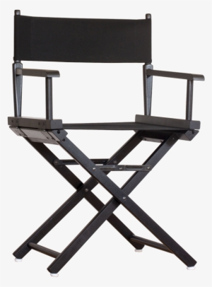 All Our Chairs Are Of High Quality And Made To Last - Black Director Chair #3197962