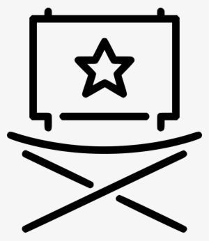 Director Chair - - Icon #3198150