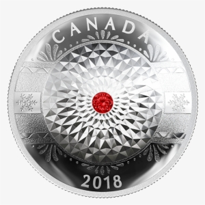 Pure Silver Coin With Swarovski® Crystals - Silver Coin #3199467