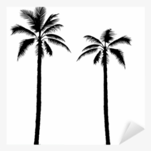 Palm Tree Silhouette Clip Art #320278