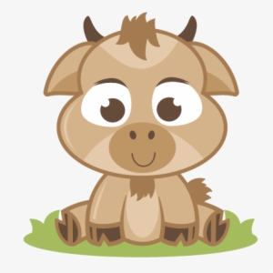 Baby Goat Svg Cutting File Baby Svg Cut File Free Svgs - Cute Baby Goat Cartoon #320279