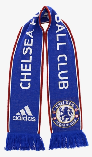 Adidas Men's Chelsea Scarf Football - Blue, Size One #320553