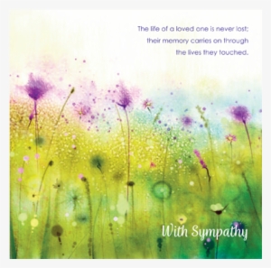 Flower Meadow - Watercolor Paintings Of Spring Flowers #320863