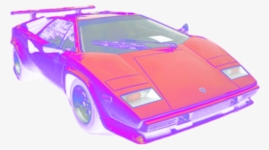 Vapp Vaporwave Aesthetics - Vaporwave Car Png #321091