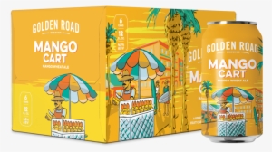 Mango 6pack Can - Golden Road Mango Cart #321418