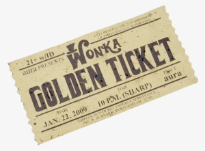 Wonka, Golden Ticket, And Chocolate Image - Charlie And The Chocolate Factory Willy Wonka Golden #321462