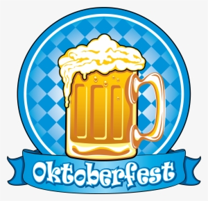 Oktoberfest Blue Decor With Beer Png Clipart Picture - Oktoberfest Clipart #322308