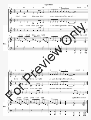 Light Shine Carol Troutman Wiggins - Taiwan Folk Song Piano Music #322641