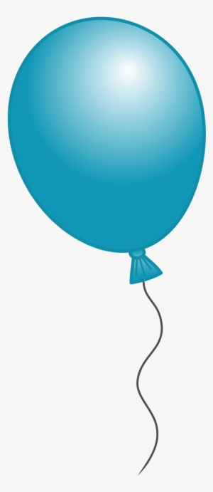 Blue - Green And Blue Balloon Clipart #322723